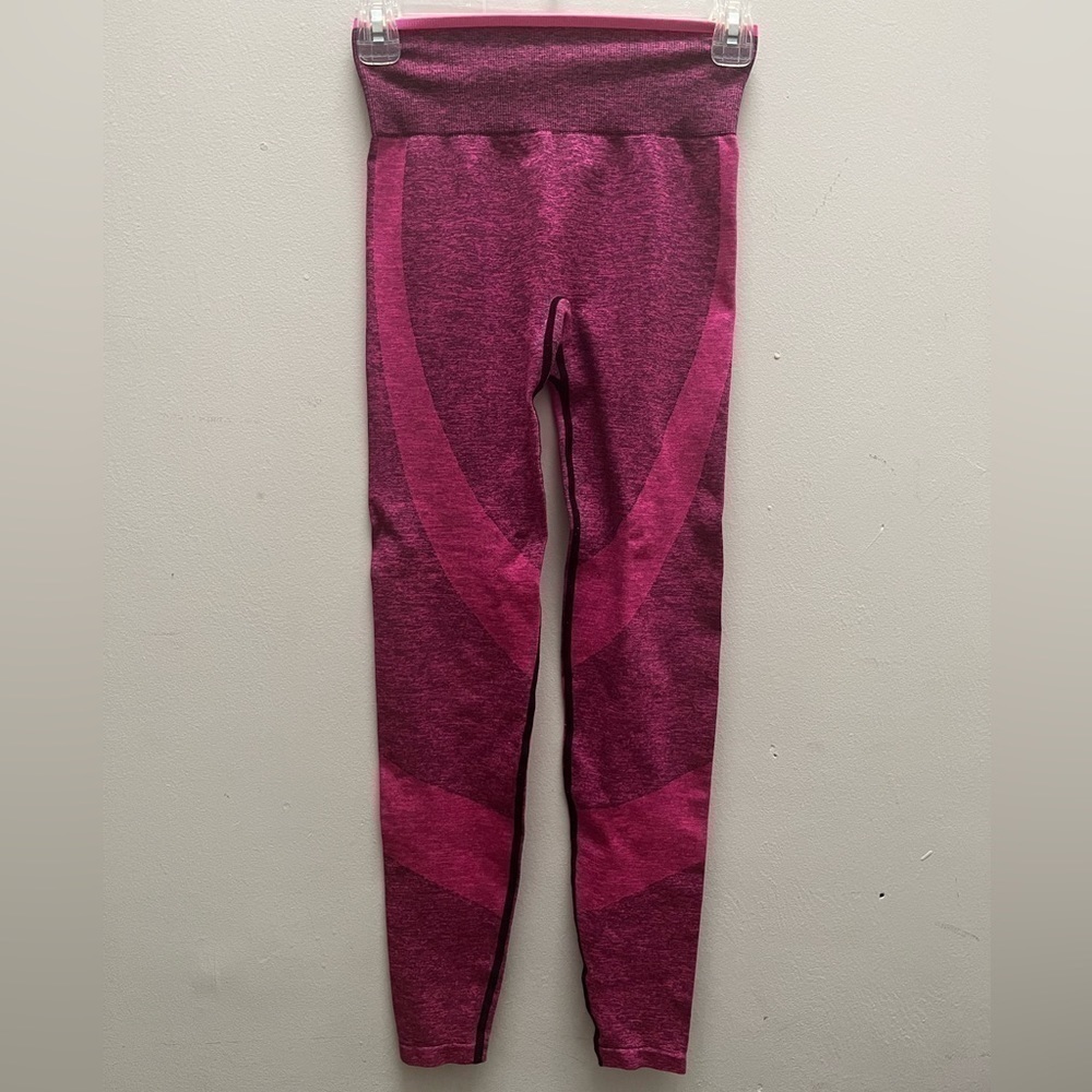 🚨CLEARANCE B1123-34 Pink Seamless Leggings